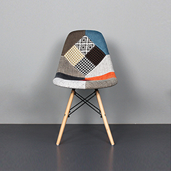 伊姆斯®花布餐椅 伊姆斯夫婦  Charles & Ray Eames 伊姆斯夫婦