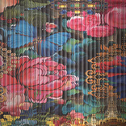 鏡中花-原創(chuàng  )定制壁畫(huà) 張杉杉  NEWDECO家具品牌