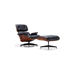 伊姆斯躺椅&腳踏 伊姆斯夫婦  Charles & Ray Eames 伊姆斯夫婦