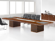 實(shí)木會(huì )議臺 Solid Wood Conference Table