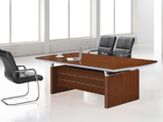 實(shí)木會(huì )議臺 Solid Wood Conference Table
