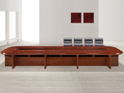 實(shí)木會(huì )議臺 Solid Wood Conference Table