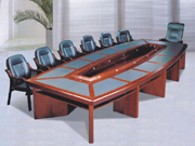 實(shí)木會(huì )議臺 Solid Wood Conference Table