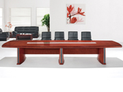 實(shí)木會(huì )議臺 Solid Wood Conference Table