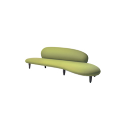 自由沙發(fā)（鵝卵石沙發(fā)） 野口勇  vitra家具品牌