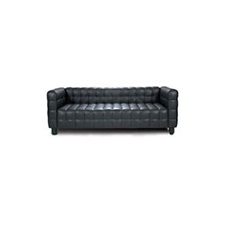 約瑟夫霍夫曼二座沙發(fā) 約瑟夫·霍夫曼  Kardiel家具品牌