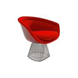 普拉特納休閑椅 platner lounge chair